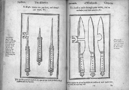 Immagine presa da “The Discoverie of Witchcraft